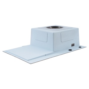 Chiuveta Bucatarie Inox SUS304 Bohm BH7849RB, 780x490mm, nano black, cuva dreapta - Img 3