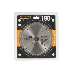 Disc Circular Lemn ROTOR, 190x30mm, 40 dinti, pentru fierastraie circulare - Img 2