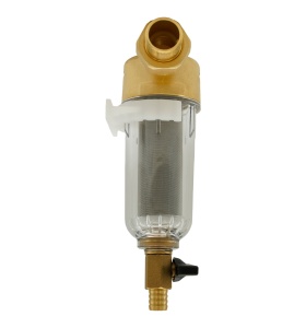 Filtru Apa cu Purjare Alama Flow F-PF-B01, sita inox, pentru instalatii - Img 5