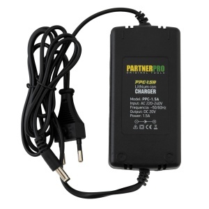 Incarcator PartnerPro PPC-1.5A, 20V, 1.5A, pentru acumulatori PartnerPro