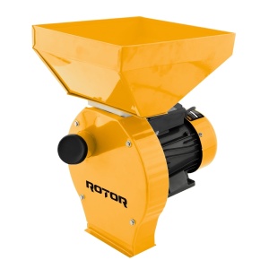 Moara Electrica Cereale ROTOR RM3900 - model simplu, 3900W, 270 kg/h, cuva 15L, 20 ciocanele, 4 site - Img 2