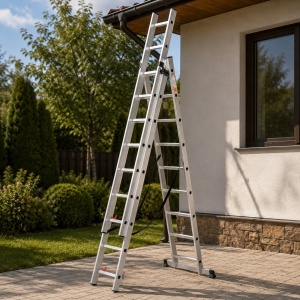 Pachet Rotor: Set Autofiletanta cu Scule ROTOR RSET-AP21, 21V, 1.5Ah, 200W, scara multifunctionala 3x9 trepte, geanta depozitare scule 16", manusi de lucru. - Img 2