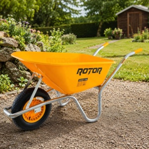 Pachet Santier ROTOR: Betoniera RB165 165L + Roaba 100L + Vibrator Beton RCV850 - Img 4