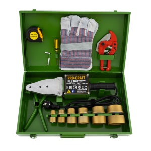 Plita Sudura Tevi PPR ProCraft PL2300, 1500W, max 300 grade, diametre 20-63mm, set complet - Img 7