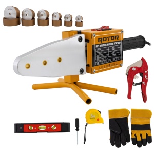 Plita Sudura Tevi PPR ROTOR RPW1500, 1500W, max 300 grade, 20-63mm, set complet - Img 14