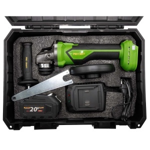 Polizor Unghiular pe Acumulator ProCraft PGA22, 20V, 4Ah, Brushless - Img 14