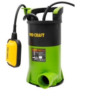 Pompa Submersibila Apa Murdara ProCraft PN27, 750W, carcasa plastic, pentru drenaj