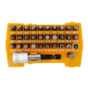 Set Biti Impact cu Suport ROTOR RBB32, 32 piese, pentru pistol impact - Img 3