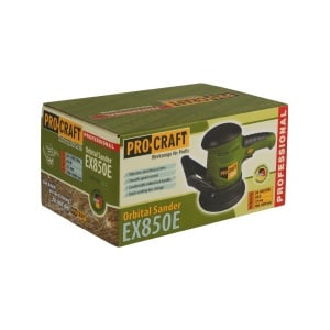 Slefuitor Excentric Orbital ProCraft EX850E, 850W, 14000 RPM, disc 125mm, variator viteza - Img 8