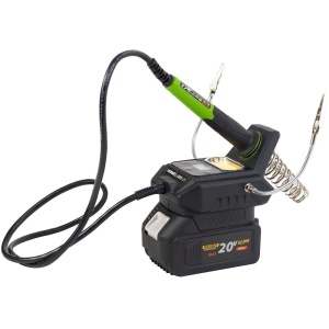 Statie de lipit pe acumulator PROCRAFT CS60, 20 V, 60 W, temperatura reglabila 100 - 500 grade C, fara acumulator si incarcator - Img 7