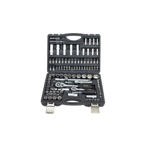 Trusa chei tubulare si scule ProCraft WS108/72, 108 piese, prinderi 1/4" si 1/2"