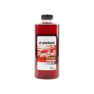 Ulei Amestec 2T Elefant, 1L, rosu, 30ml/L, pentru drujbe si motocoase - Img 2