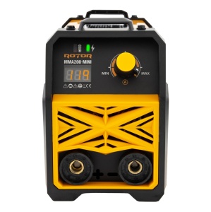 Aparat Sudura MMA Mini ROTOR MMA200, 200A, LCD Color, pentru sudura acasa - Img 5