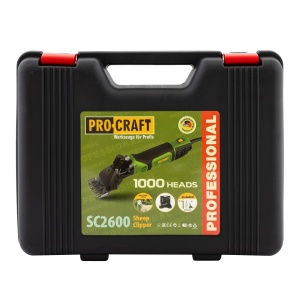 Aparat Tuns Oi ProCraft SC2600, 500W, 2600 RPM, cutit 76mm, pentru tuns animale - Img 12