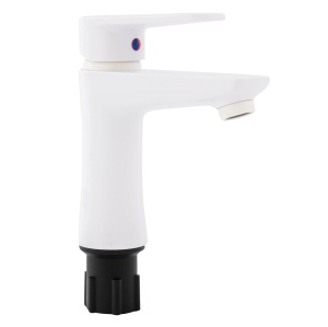 Baterie Baie Plastic Plamix Oscar-001, alba, monocomanda, pentru lavoar - Img 3