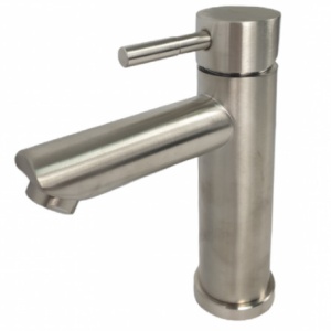 Baterie Lavoar Mixxus SUS-001-A, inox, monocomanda, pentru baie - Img 3