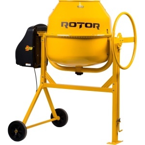 Betoniera ROTOR RB185, 185L, 1000W, 29.5 RPM, tambur otel, motor acoperit - Img 3