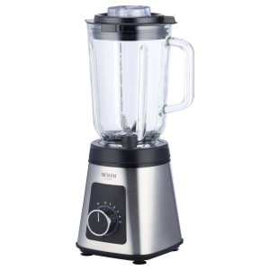 Blender de Masa Bohm Home BTBG80S15, 800W, bol 1.5L, 5 viteze si functie Pulse, 6 lame, carcasa inox