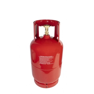 Butelie GPL Elefant 12L, metal, 5kg, filet 1/2, pentru aragaz si camping - Img 4
