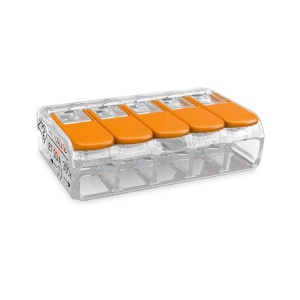 Conector Derivatie Slim 5 Poli Vargo V-109498, pentru instalatii electrice