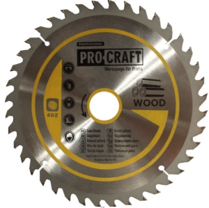 Disc Circular Lemn ProCraft B115.40, 115mm, 40 dinti, pentru fierastraie circulare - Img 3