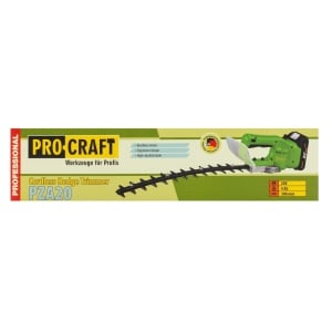 Foarfeca Gard Viu ProCraft PZA20, 20V, 4Ah, 1600 RPM, cutit dublu 300mm, Brushless - Img 9