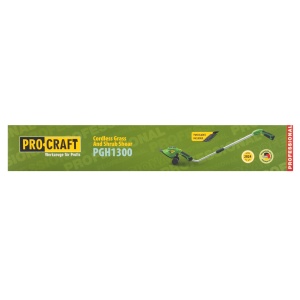 Foarfeca Iarba Arbusti ProCraft PGH1300, cu acumulator, pentru gradina - Img 11