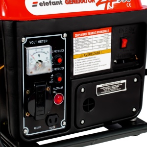 Generator Benzina Elefant ZH950, 700W, voltmetru integrat, pentru urgente si camping - Img 3