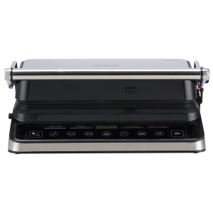 Gratar electric BOHM HOME BEGM160DS, 1600 W, placi detasabile antiaderente, afisaj digital, control tactil - Img 7