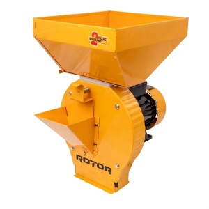 Moara Electrica Multifunctionala ROTOR RM-1.1D cu Razatoare - 3900W, 200 kg/h, 20 ciocanele, 4 site, cuva 15L - Img 2