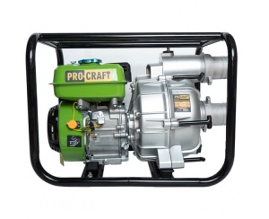 Motopompa Benzina ProCraft WPD45, 4T, debit mare, pentru pompat apa