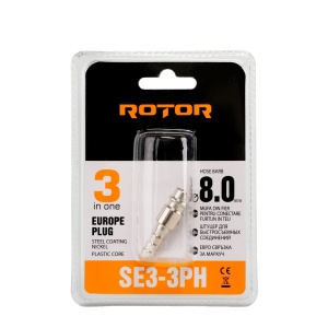 Mufa Rapida Tata cu Stut ROTOR SE3-3PH, R8, accesoriu compresor aer - Img 2