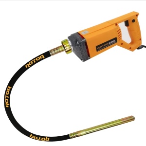Pachet Betoniera ROTOR RB165, 165L, 900W + Vibrator Beton RCV850 CADOU - Img 7
