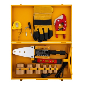 Plita Sudura Tevi PPR ROTOR RPW1500, 1500W, max 300 grade, 20-63mm, set complet - Img 2