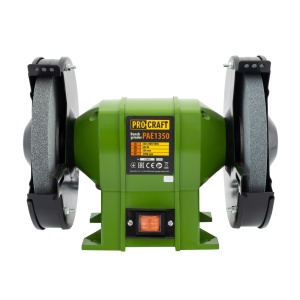 Polizor de Banc ProCraft PAE1350, 350W, 2950 RPM, disc 150mm, 2 discuri incluse, piatra uscata - Img 3