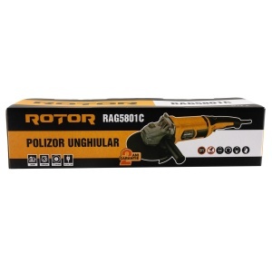 Polizor Unghiular ROTOR RAG5801C, 2050W, disc 230mm, cu perii - Img 5