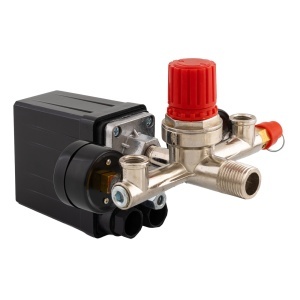 Presostat cu Manometre Compresor ROTOR SP032, accesoriu compresor aer - Img 2