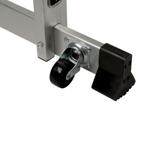 Scara Multifunctionala Aluminiu ROTOR KMH0506A, 2x6 trepte, platforma 99cm - Img 5