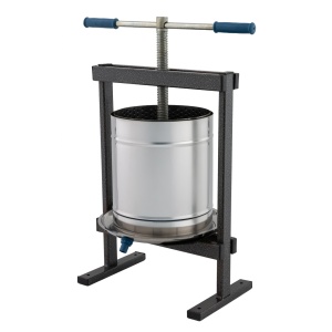 Teasc Presa Struguri Vilen, inox, 15L, cu picioare, pentru vin artizanal - Img 2