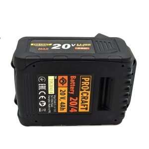 Acumulator ProCraft, 20V, 4Ah, Li-Ion, compatibil gama scule ProCraft 20V - Img 4