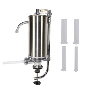 Aparat Facut Carnati Elefant KY-2008CB, 4kg, inox, vertical, 4 palnii, prindere masa