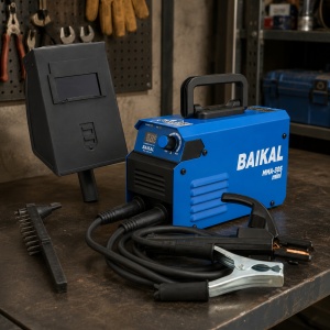 Aparat Sudura MMA Mini Baikal 305A, electrozi 1.6-5mm, invertor compact