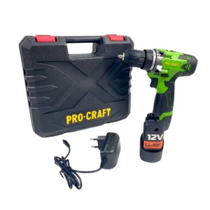 Autofiletanta cu Acumulator ProCraft PA12Li Industrial, 12V, 2Ah, 350-1200 RPM