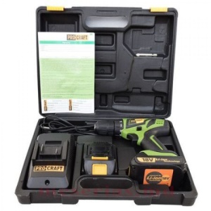 Autofiletanta cu Acumulator ProCraft PA18Pro, 18V, mandrina 10mm, pentru lemn si metal - Img 2