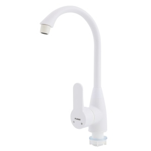 Baterie Bucatarie Plastic Plamix Mario-011, alba, monocomanda