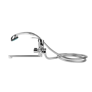 Baterie Cada cu Dus BOHM HOME BSB-06-15/03ZC, pipa rotativa, para si furtun 175 cm incluse, crom - Img 3