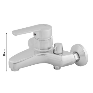 Baterie Cada Fleko FZBC-203, monocomanda, cartus ceramic, pentru cada baie - Img 3