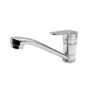 Baterie Lavoar Flow LF(B)-203ZC, zinc crom, pipa fixa rotire 360