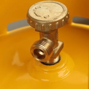Butelie gaz GPL cu guler Rotor, volum 26l, metal, omologata ISCIR pentru Aragaz, Plita sau Soba, include furtun 2m, ceas regulator, cleme, cheie, garnitura - Img 7