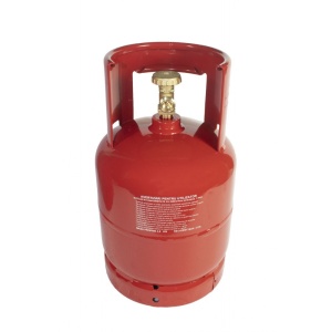Butelie GPL Elefant 7L, metal, 3kg gaz propan-butan, pentru aragaz si camping - Img 2